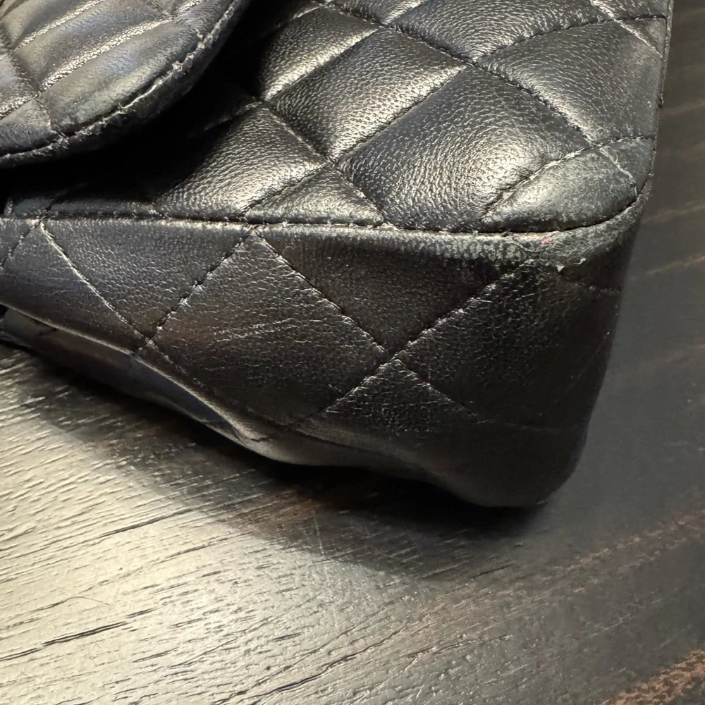 Chanel Classic Black Quilted Crossbody Bag* - Picture 8 of 16